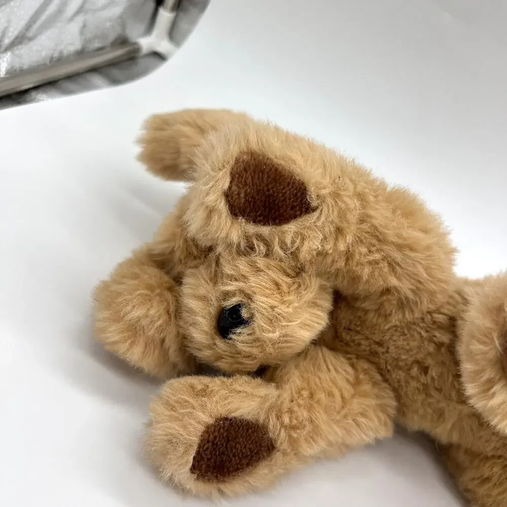 Vintage Gund Muttsy Dog Stuffed Animal Puppy 1985 80's Brown Plush Toy